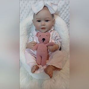 Realistic Doll Baby Girl Reborn Toy Collectable Therapy Kids Womens